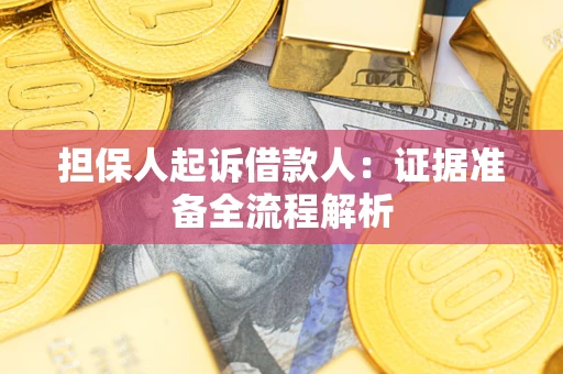 北京担保人起诉借款人：证据准备全流程解析