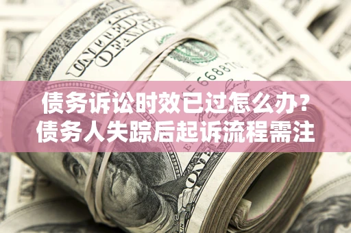 北京债务诉讼时效已过怎么办？债务人失踪后起诉流程需注意什么？