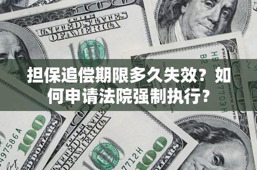 北京担保追偿期限多久失效？如何申请法院强制执行？