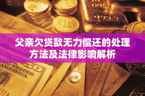北京父亲欠贷款无力偿还的处理方法及法律影响解析